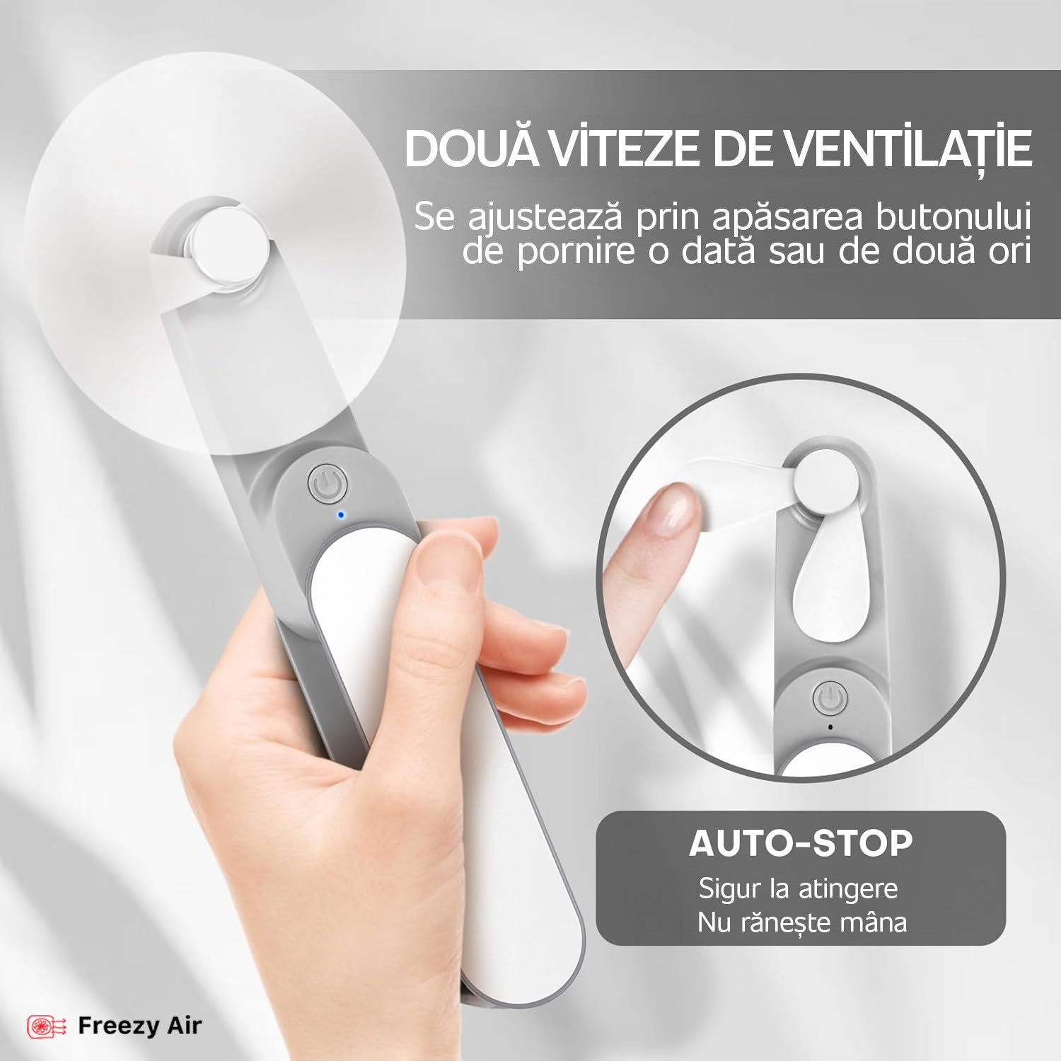 Ventilator Portabil De Mana Freezy Air AeroClip Ventilator Portabil De Mana Freezy Air AeroClip